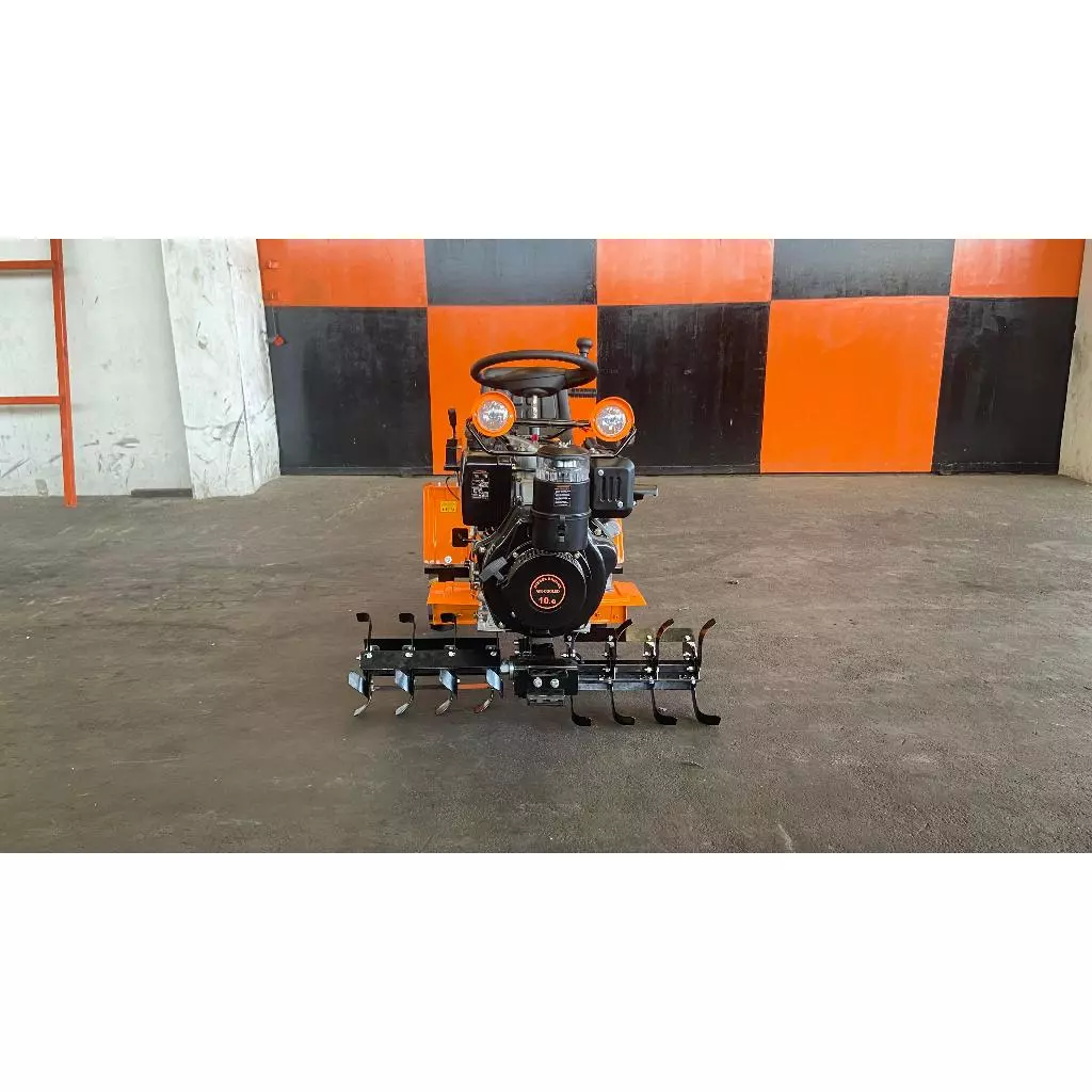 Mesin Traktor Mini 4 Roda GALAXY / Cultivator 4WD / Bajak Sawah Kebun Kering Basah 10 HP