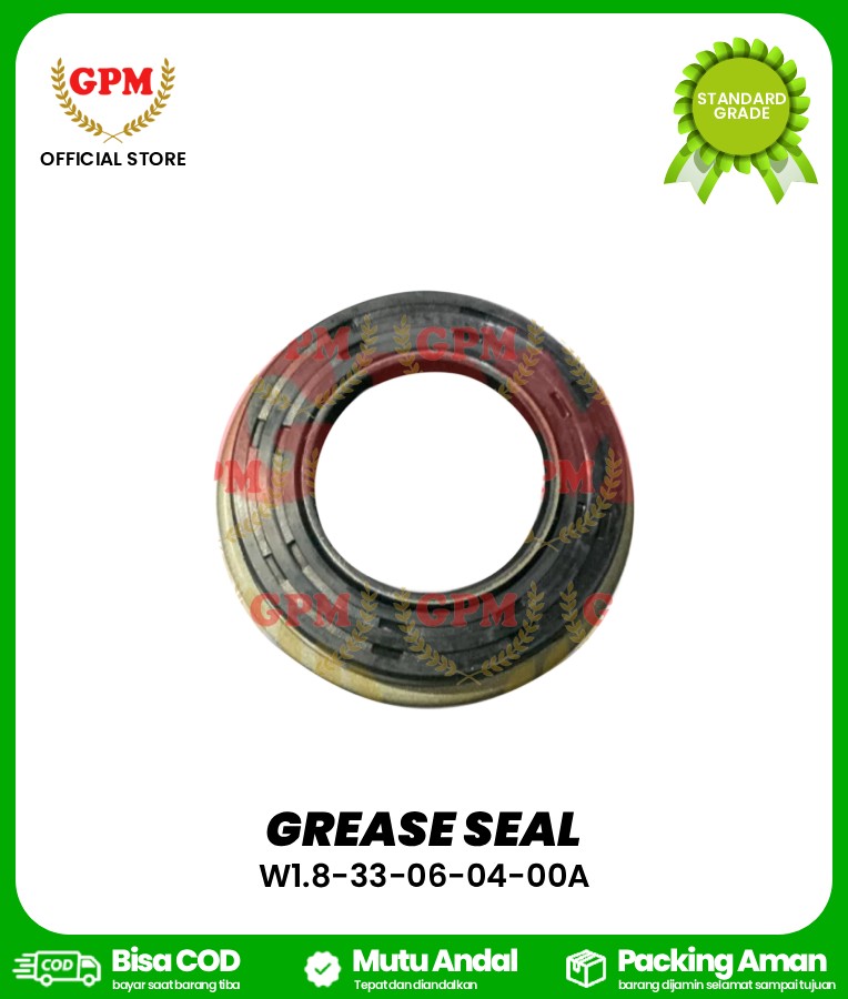 GREASE SEAL (TANPA BUSHING)/SEAL ROLLER NDR 85-BM 102/W1.8-33-06-04-00A