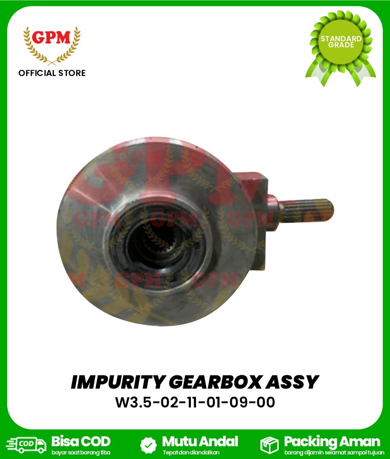 IMPURITY GEARBOX ASSY / GEARBOX ULIR BELAKANG BIMO-102/ W3.5-02-11-01-09-00