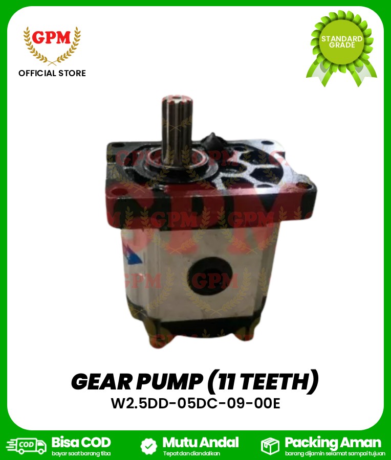 GEAR PUMP (11 TEETH) bimo -102 / W2.5DD-05DC-09-00E