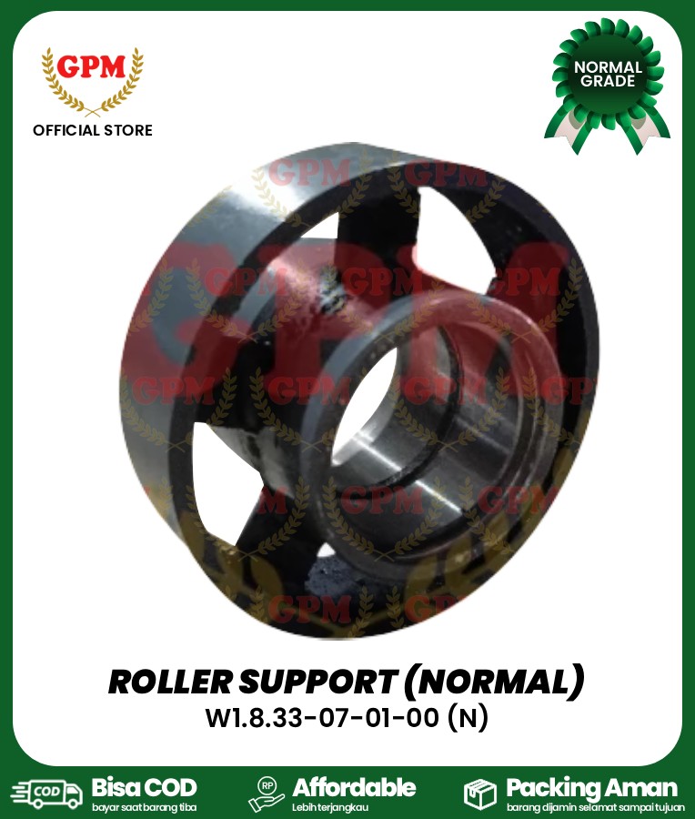 ROLLER SUPPORT (NORMAL) ROLLER KECIL NDR-85 / W1.8.33-07-01-00 (N)