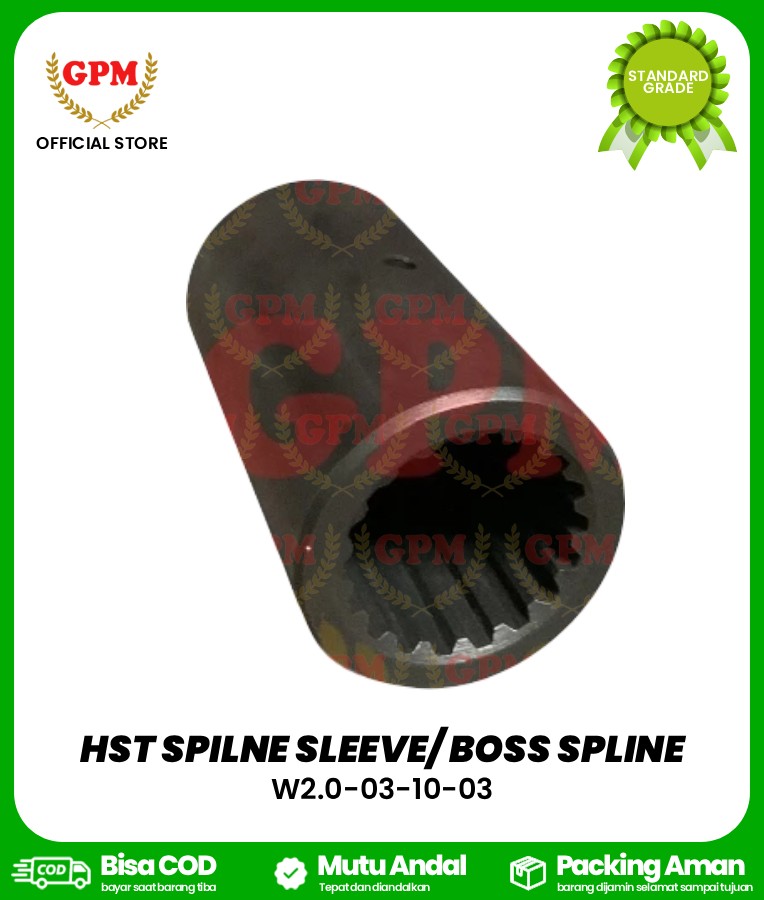 HST SPILNE SLEEVE/ BOSS SPLINE FOR NDR85 / W2.0-03-10-03