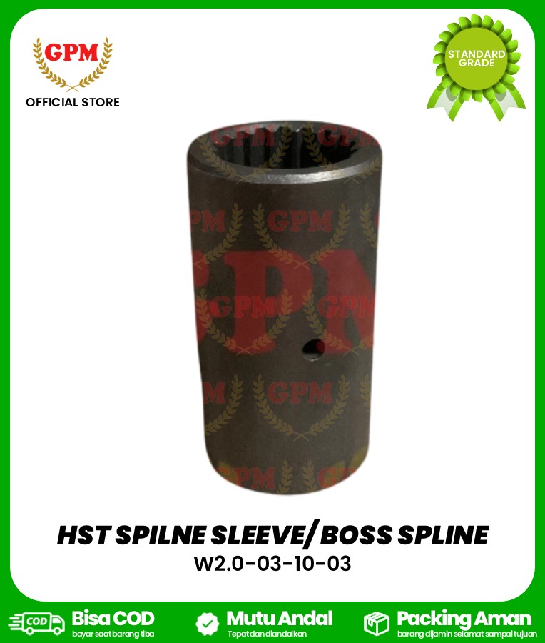 HST SPILNE SLEEVE/ BOSS SPLINE FOR NDR85 / W2.0-03-10-03