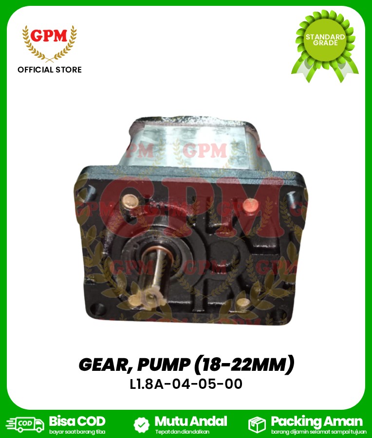 GEAR, PUMP (18-22MM) FOR NDR85 / L1.8A-04-05-00