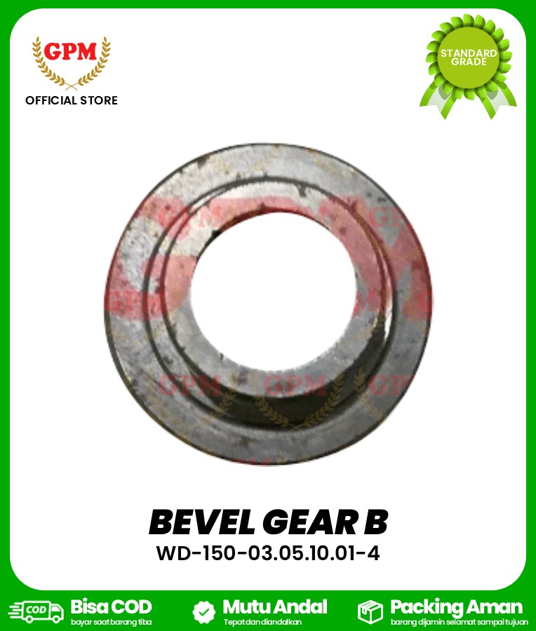 BEVEL GEAR B / GEAR NANAS ULIR BELAKANG B NDR 85/ WD-150-03.05.10.01-4