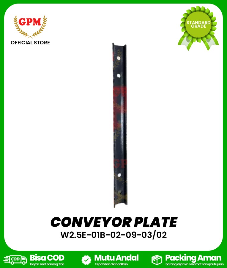 CONVEYOR PLATE/ PALANG RANTAI LIFT BIMO-102, NDR-85 PANJANG 45,5CM /W2.5E-01B-02-09-03/02
