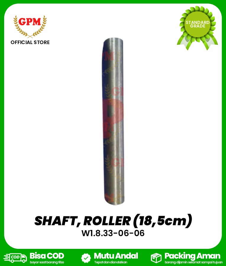 SHAFT, ROLLER (18,5cm) FOR NDR85 / W1.8.33-06-06