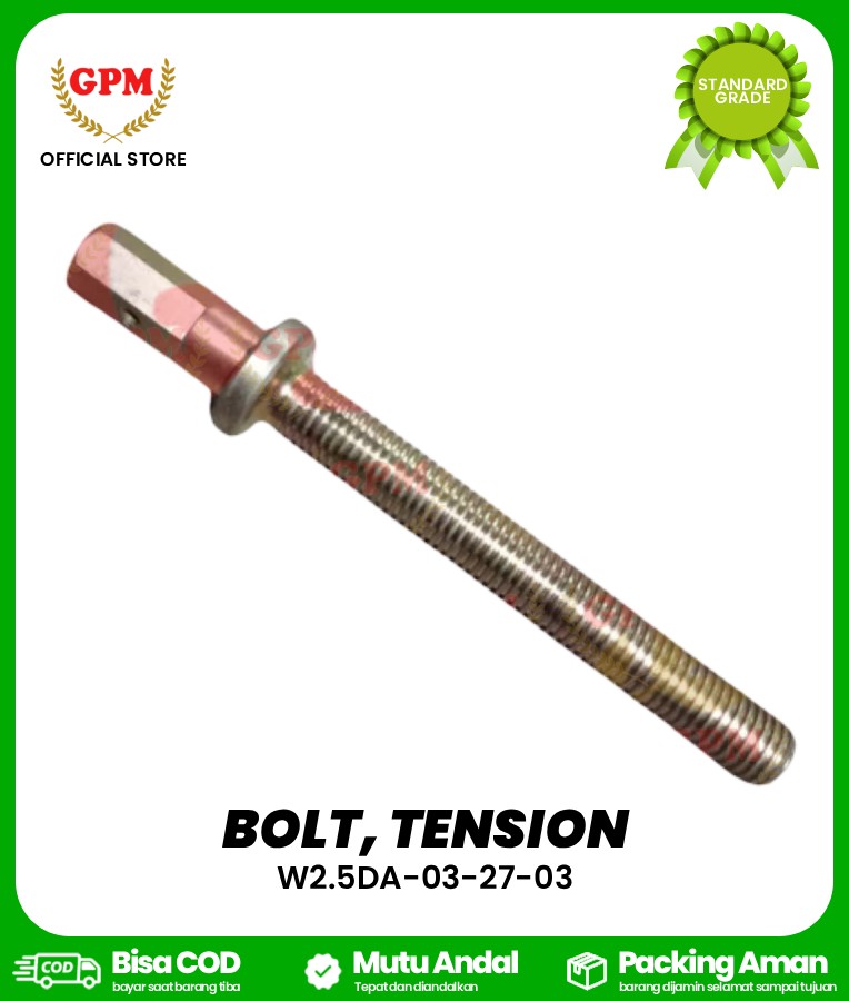 BOLT, TENSION FOR NDR-85 / W2.5DA-03-27-03