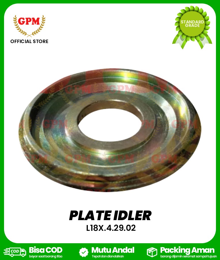 PLATE IDLER NDR-85 / TUTUP IDLER BIMO-102 / NDR-85 / L18X.4.29.02