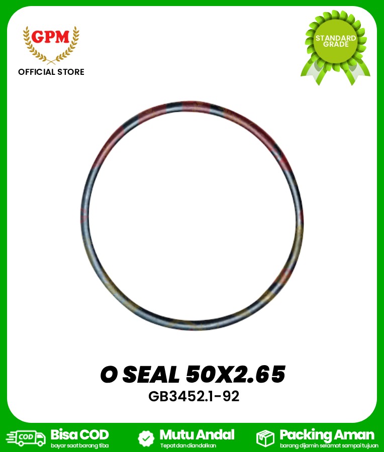 O SEAL 50X2.65 NDR85 / BIMO-102 / GB3452.1-92