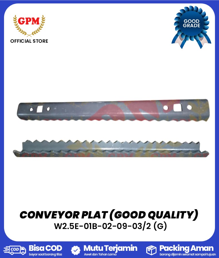 CONVEYOR PLAT (GOOD QUALITY) ​FOR BMO-102 / W2.5E-01B-02-09-03/2 (G)
