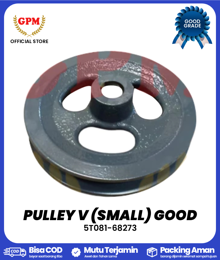 PULLEY V (SMALL) FOR DC35 GOOD / PULLEY ULIR BELAKANG DC-35 / 5T081-68273