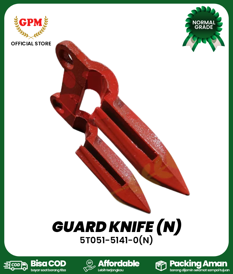 KUKU MACAN / GUARD KNIFE UNTUK DC35/60/70/70+/93, NDR85/BIMO-102 / 5T051-5141-0(N)