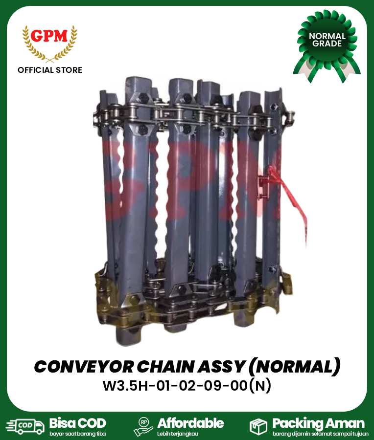 CONVEYOR CHAIN ASSY (NORMAL) FOR BIMO-102 / W3.5H-01-02-09-00(N)