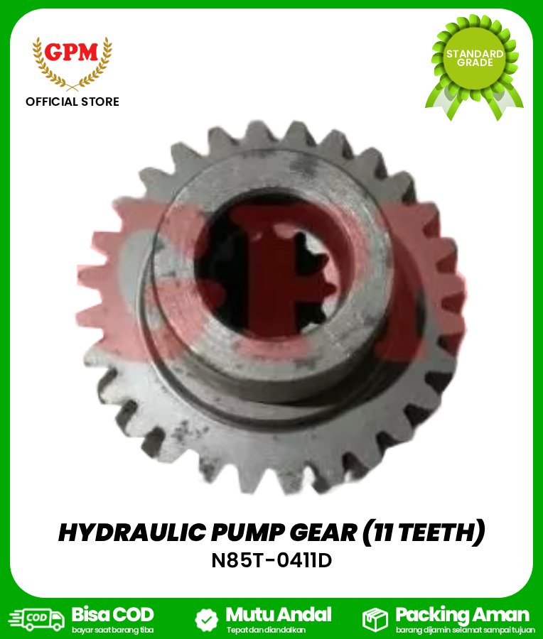 HYDRAULIC PUMP GEAR (11 TEETH) FOR BM-102 / N85T-0411D