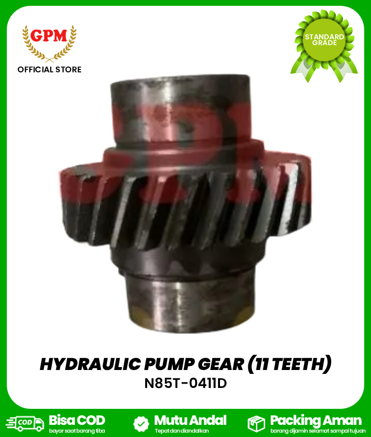 HYDRAULIC PUMP GEAR (11 TEETH) FOR BM-102 / N85T-0411D