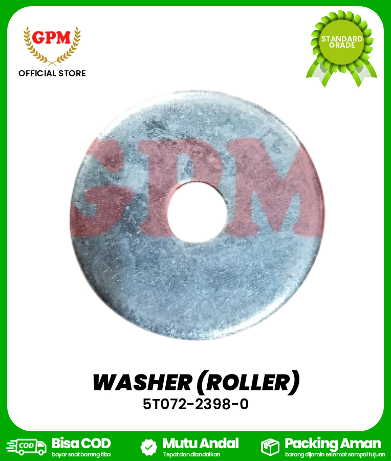 WASHER (ROLLER) FOR DC70 / 5T072-2398-0