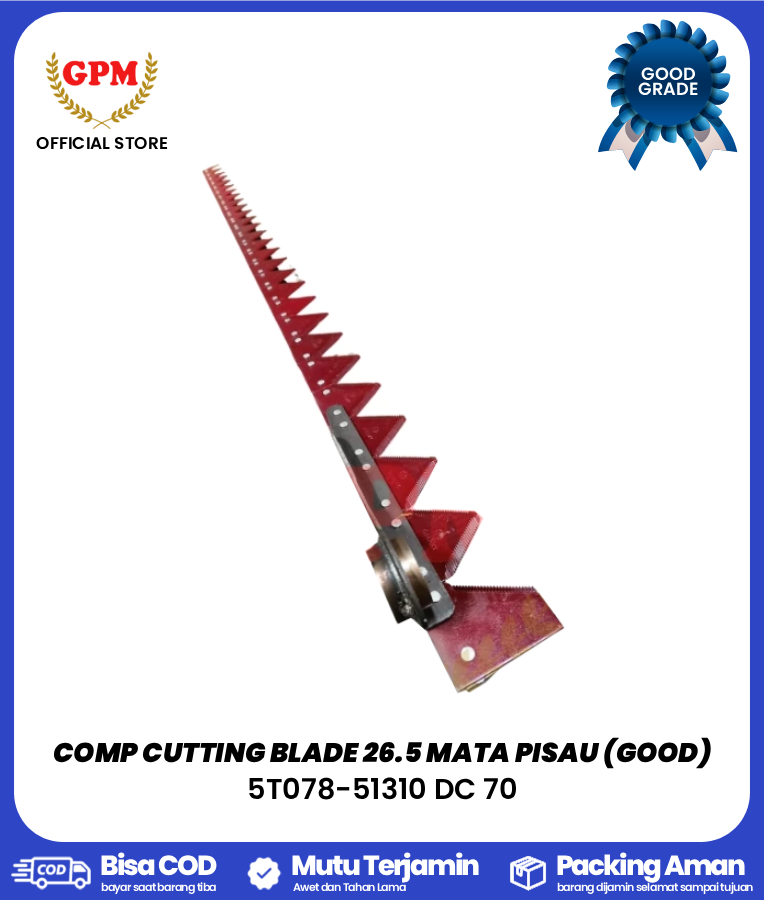 COMP CUTTING BLADE 26.5 MATA PISAU (GOOD) / 5T078-51310 DC 70 / DC-70+