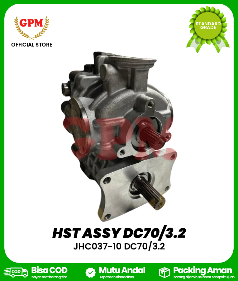 HYDRAULIC SISTEM TRANSMISSION (DC70/3.2)/ JHC037-10 DC70/3.2