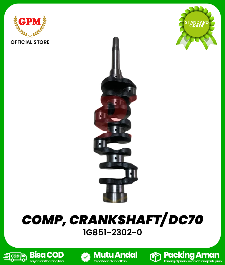 COMP, CRANKSHAFT/ DC70/ 1G851-2302-0