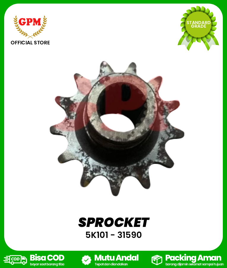 SPROCKET / SPROCKET BEVEL UPPER DC 70/ 5K101 - 31590