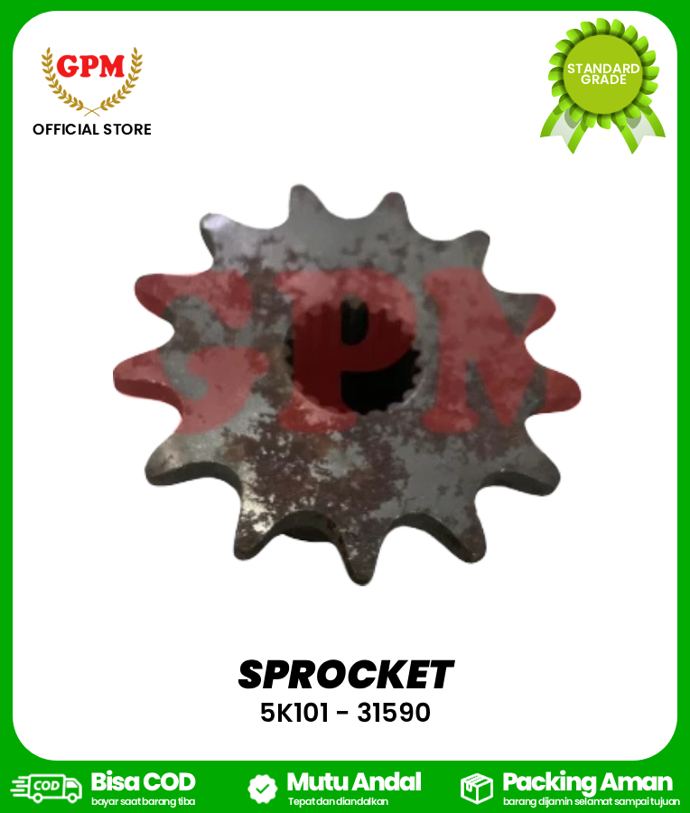 SPROCKET / SPROCKET BEVEL UPPER DC 70/ 5K101 - 31590