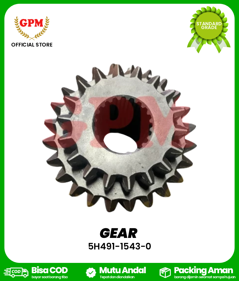 GEAR / GIGI TUMPUK DC70 / 5H491-1543-0