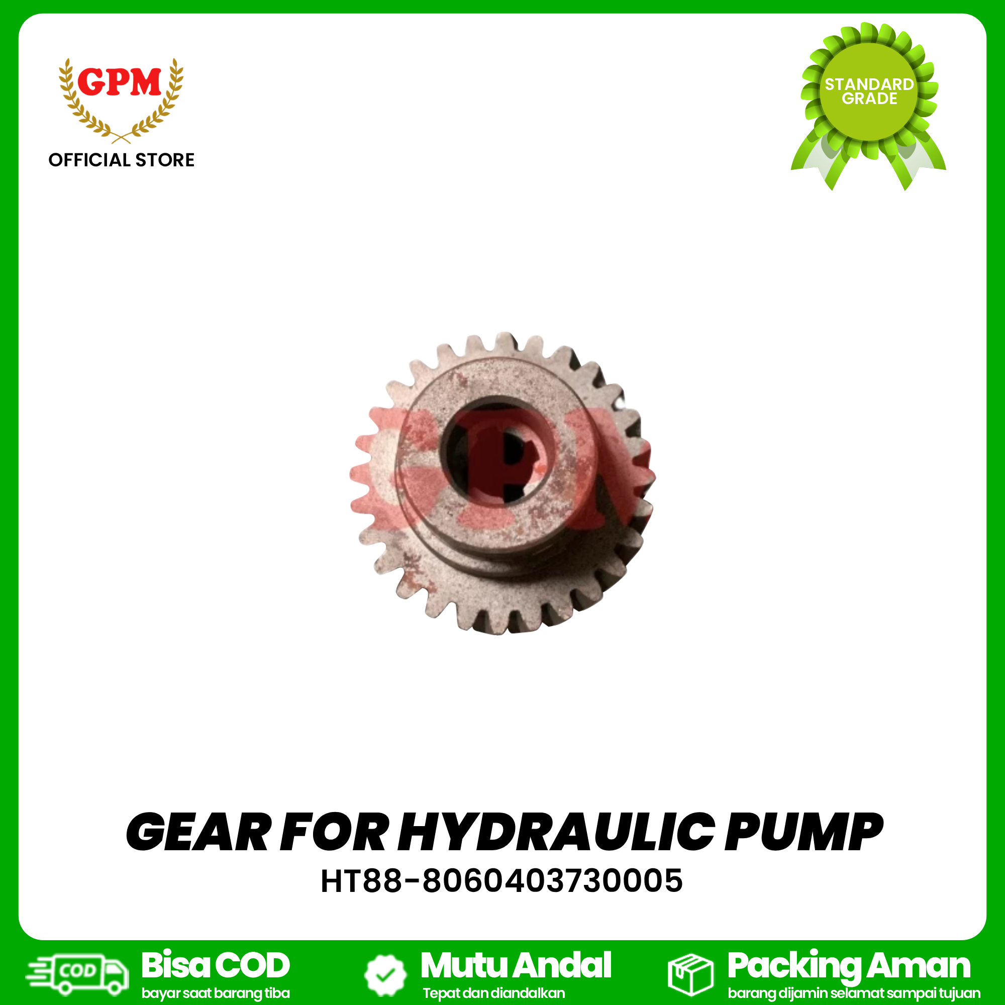 GEAR FOR HYDRAULIC PUMP / HT88-8060403730005