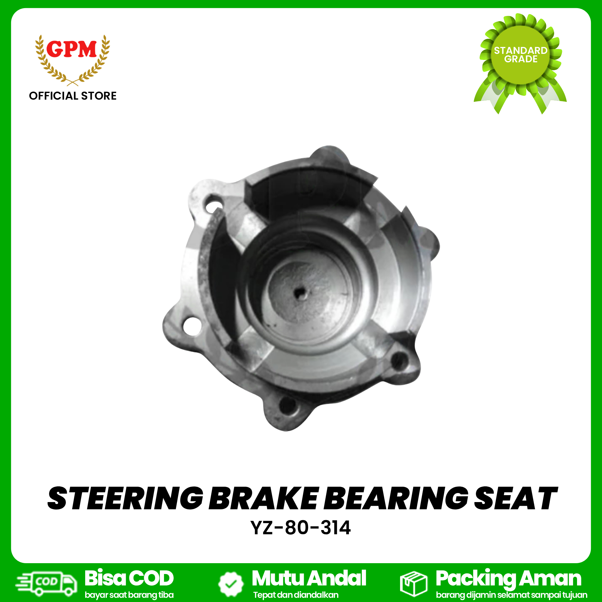 STEERING BRAKE BEARING SEAT / YZ-80-314
