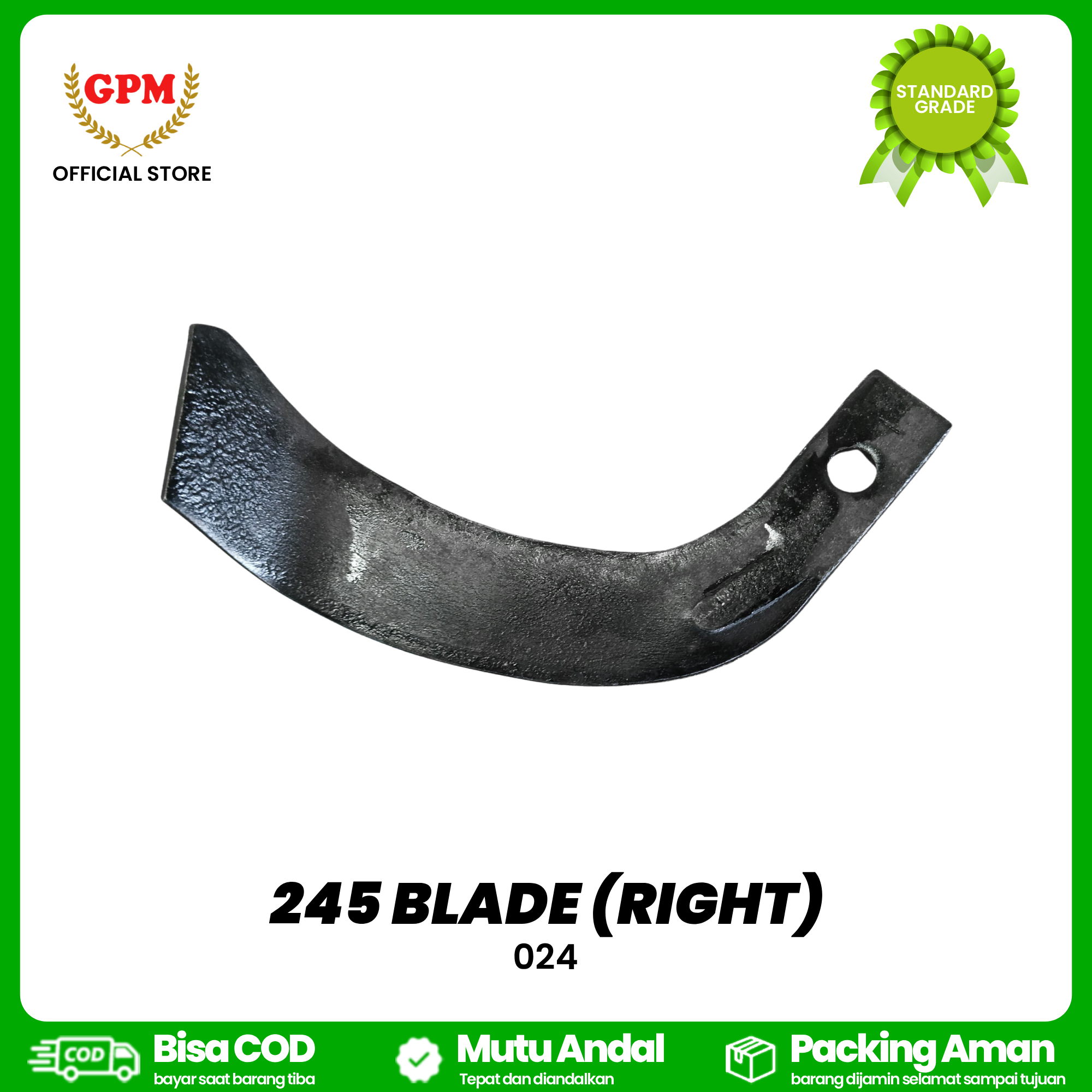 PISAU ROTARY BAJAK SEBELAH KANAN / 245 BLADE (RIGHT) / 024