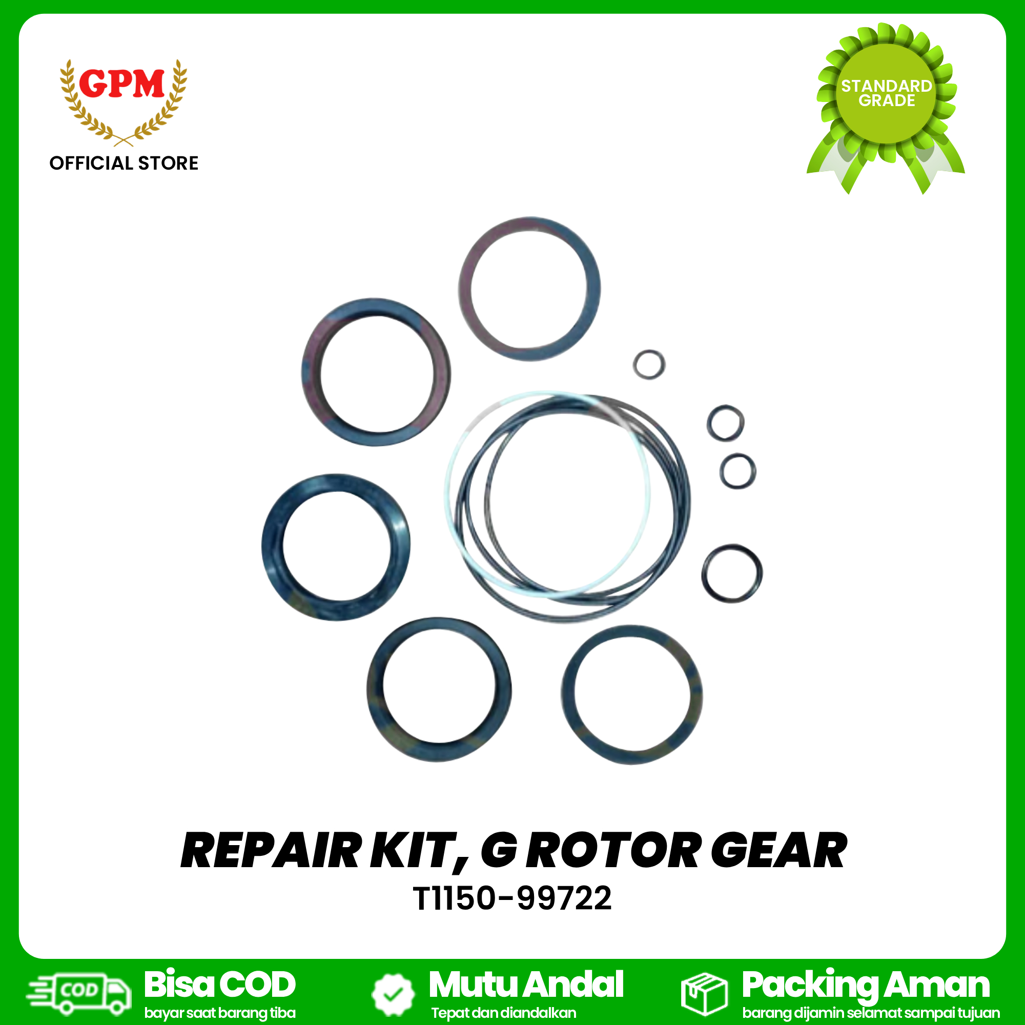 REPAIR KIT, G ROTOR GEAR FOR TRAKTOR KBT L3608 / T1150-99722
