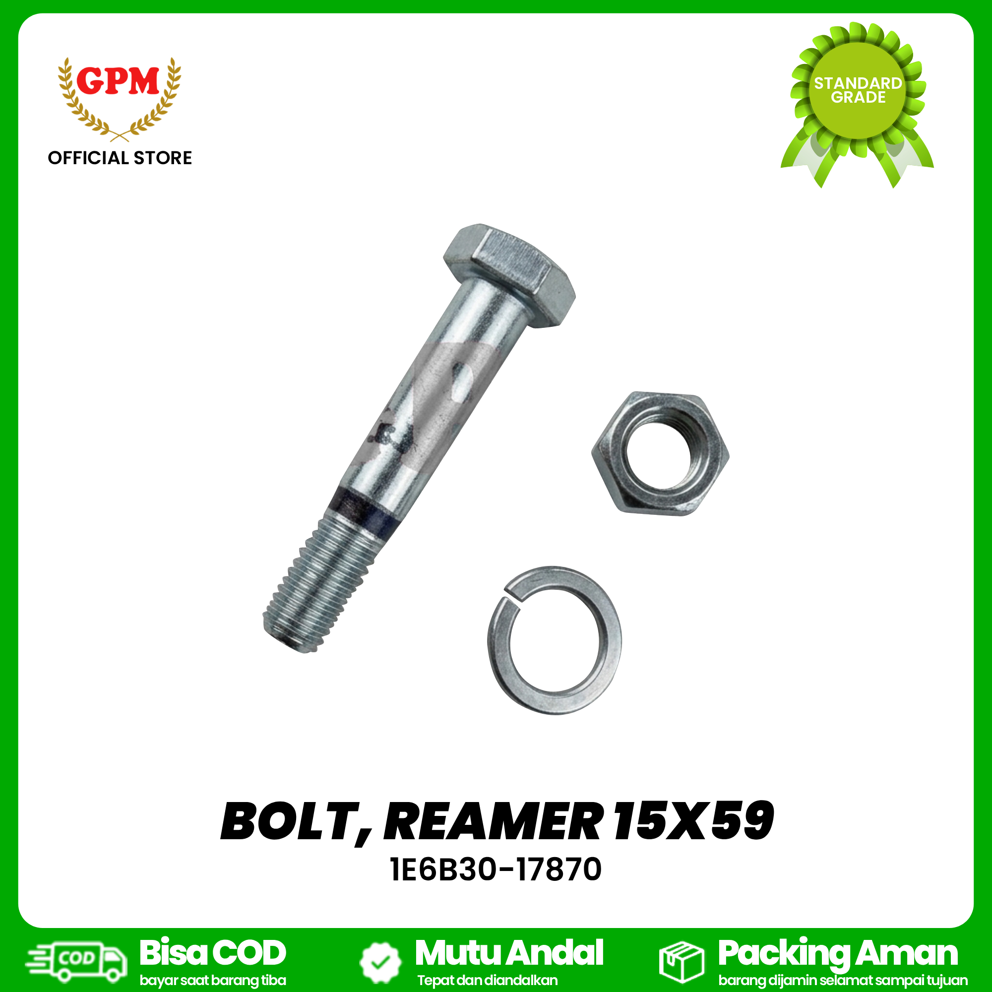 BOLT, REAMER 15X59 / 1E6B30-17870
