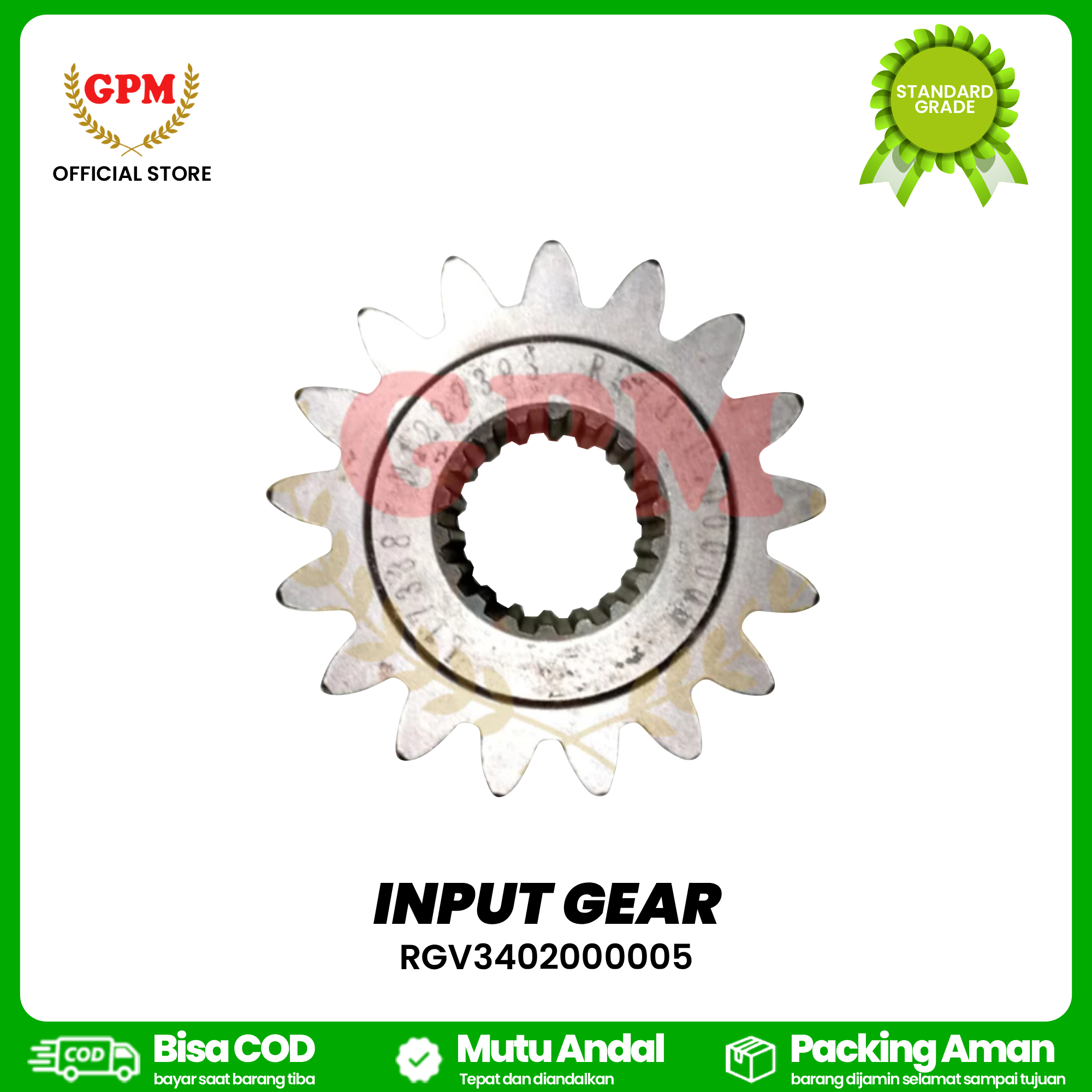 INPUT GEAR / RGV3402000005