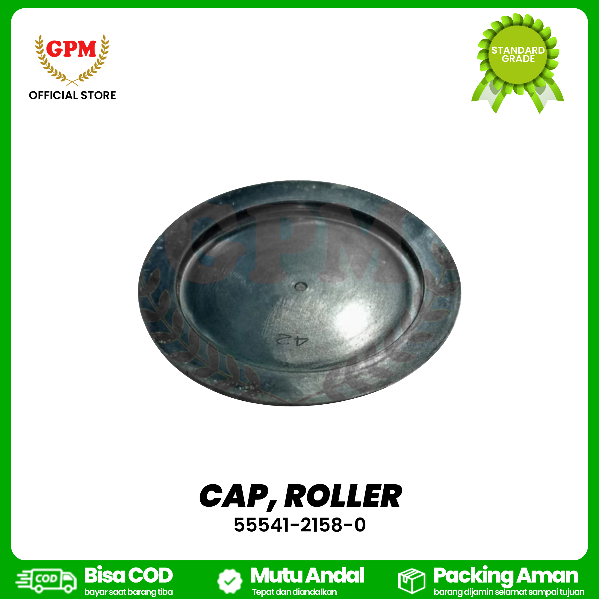 CAP, ROLLER / 55541-2158-0