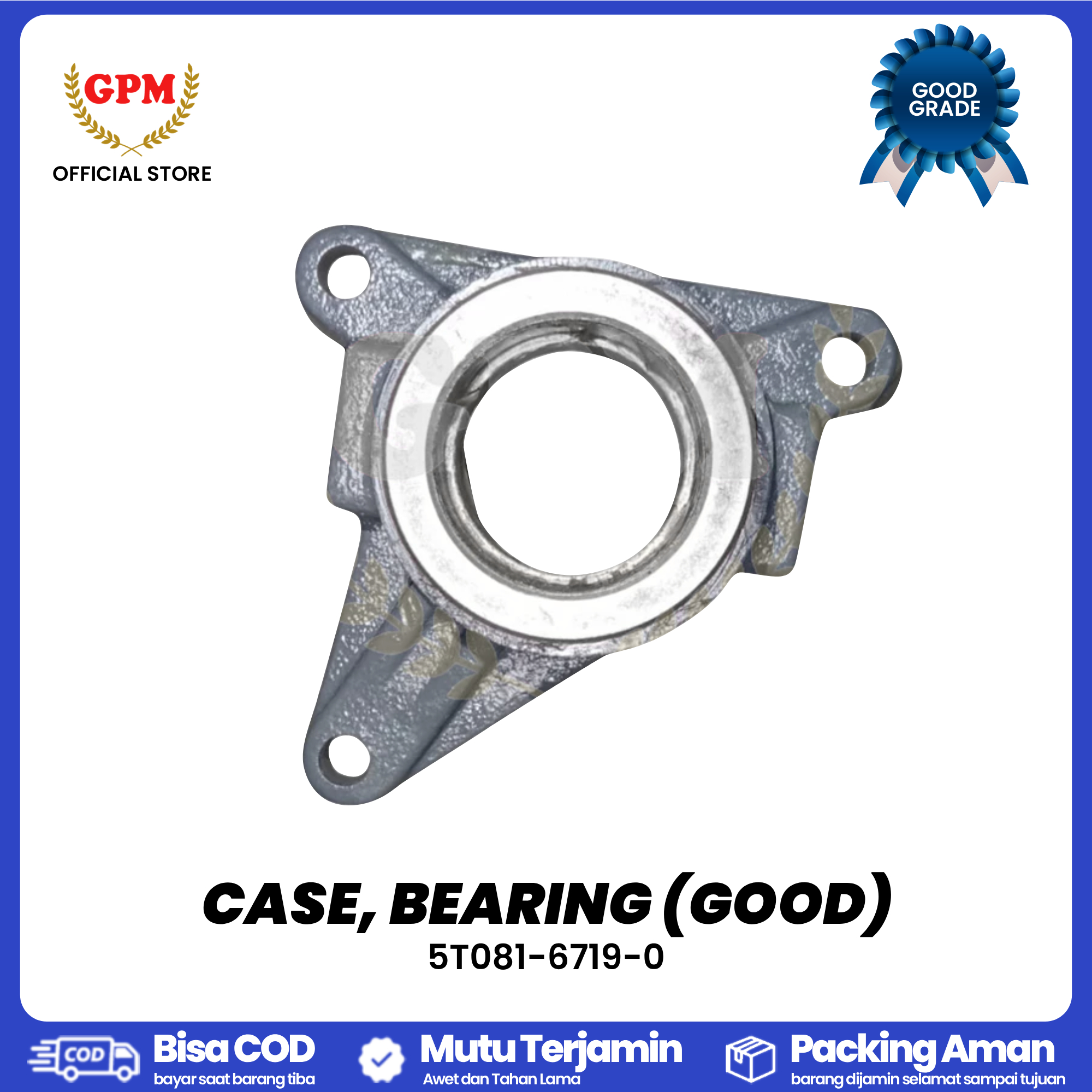 CASE, BEARING (GOOD) / DUDUKAN BERARING ULIR IDUR DEPAN BELAKANG DC-35 / 5T081-6719-0