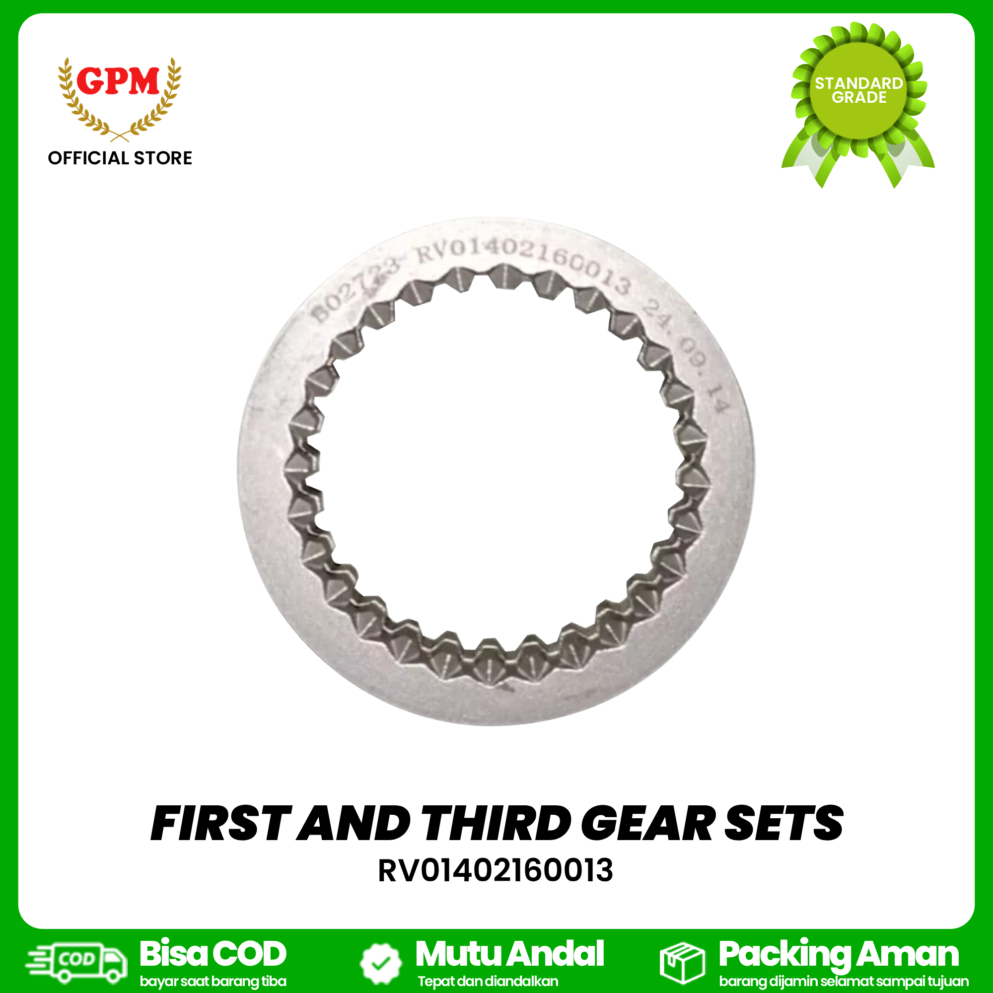 FIRST AND THIRD GEAR SETS LOVOL RG-108/ RV01402160013
