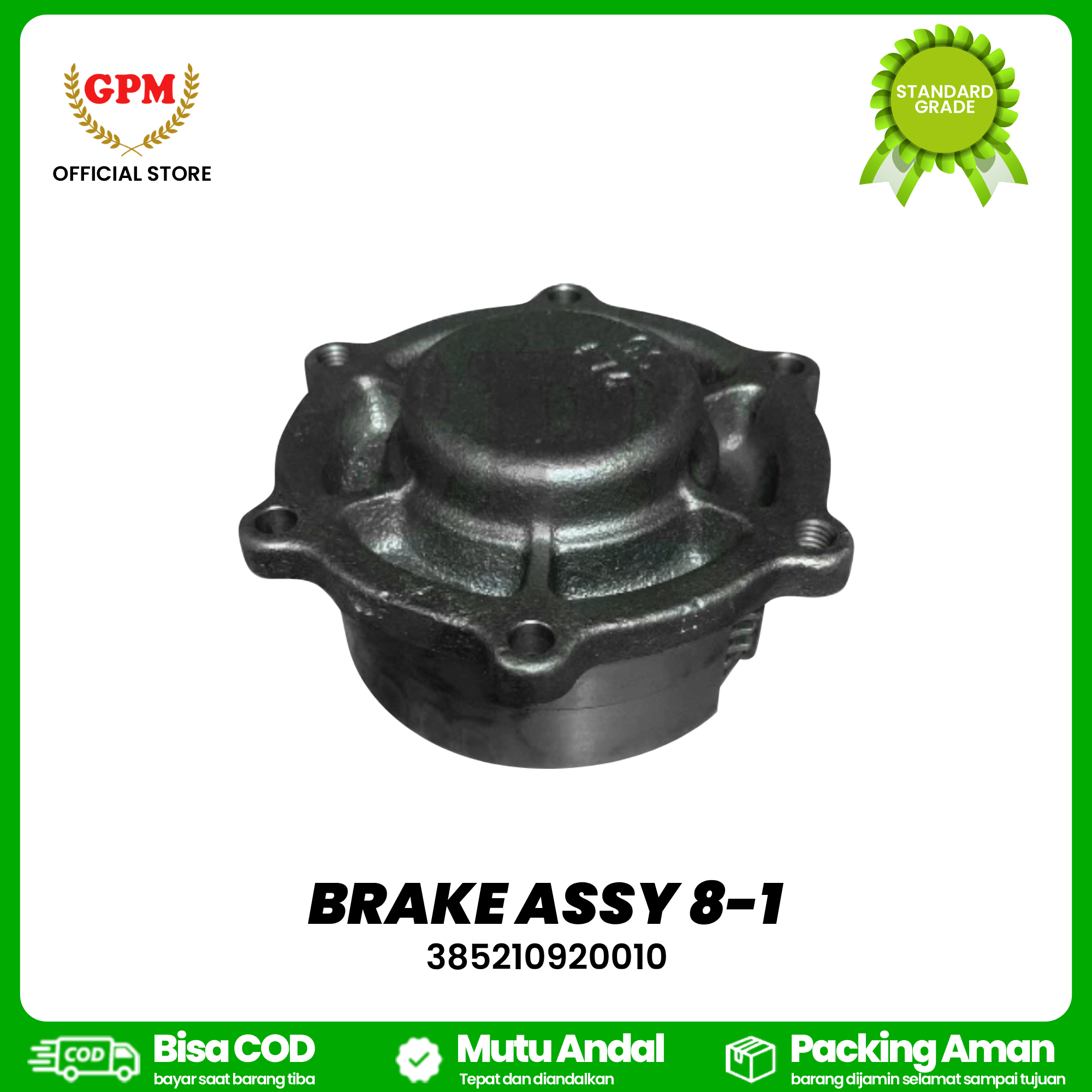 BRAKE ASSY 8-1, 385210920010