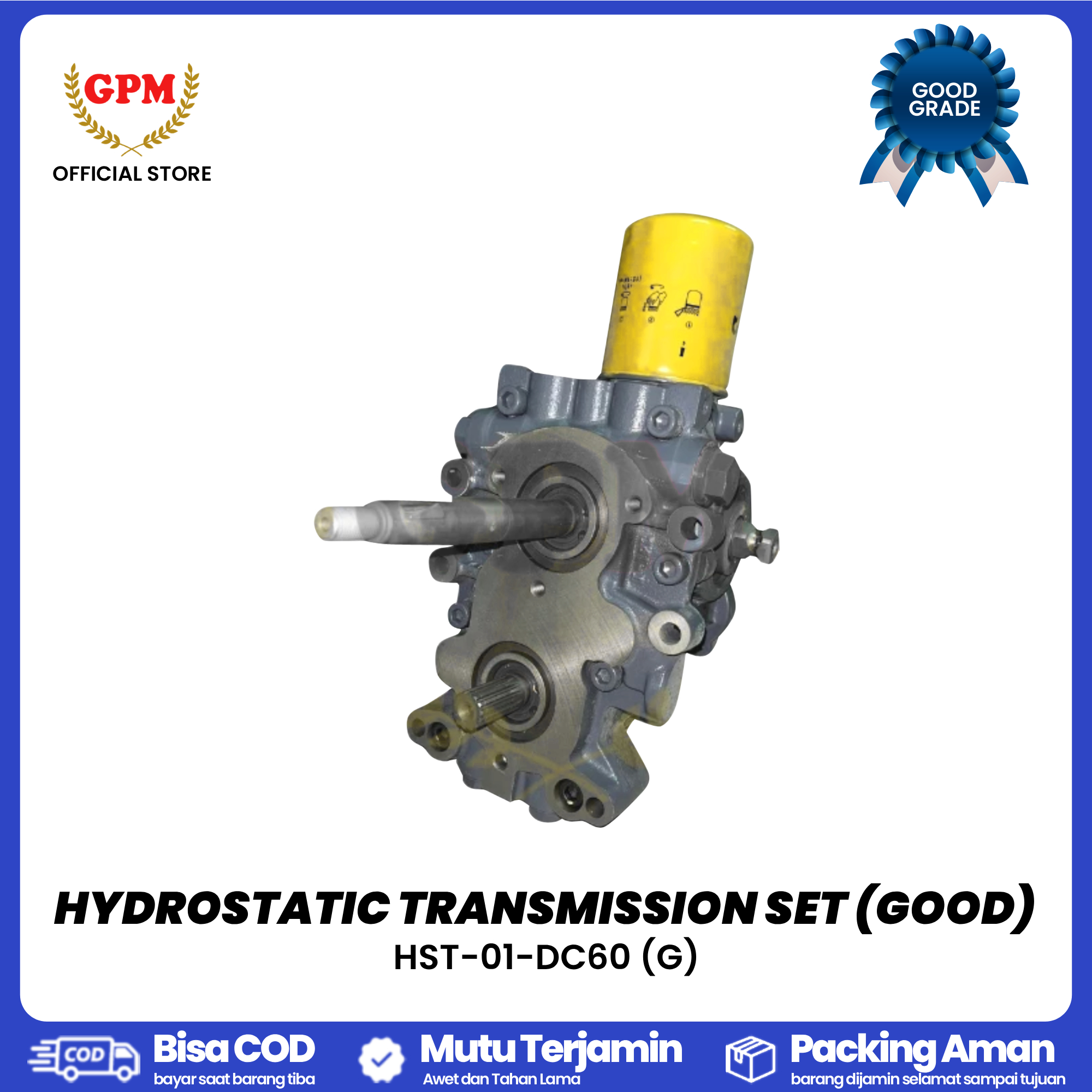 HYDROSTATIC TRANSMISSION SET (GOOD) / HST-01-DC60 (G)
