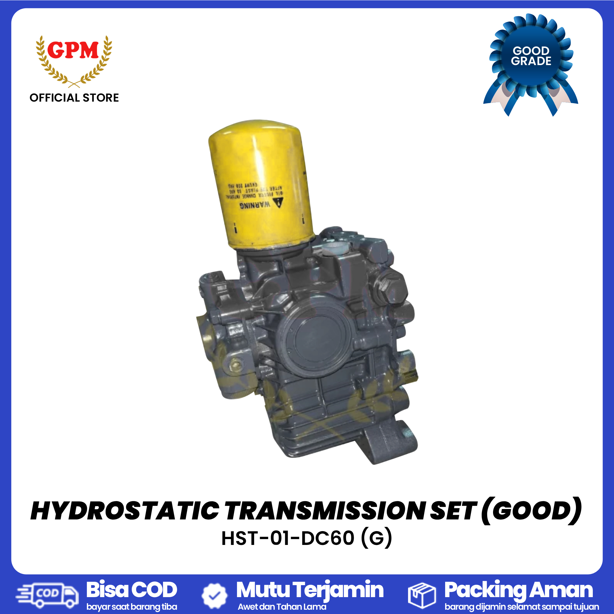 HYDROSTATIC TRANSMISSION SET (GOOD) / HST-01-DC60 (G)