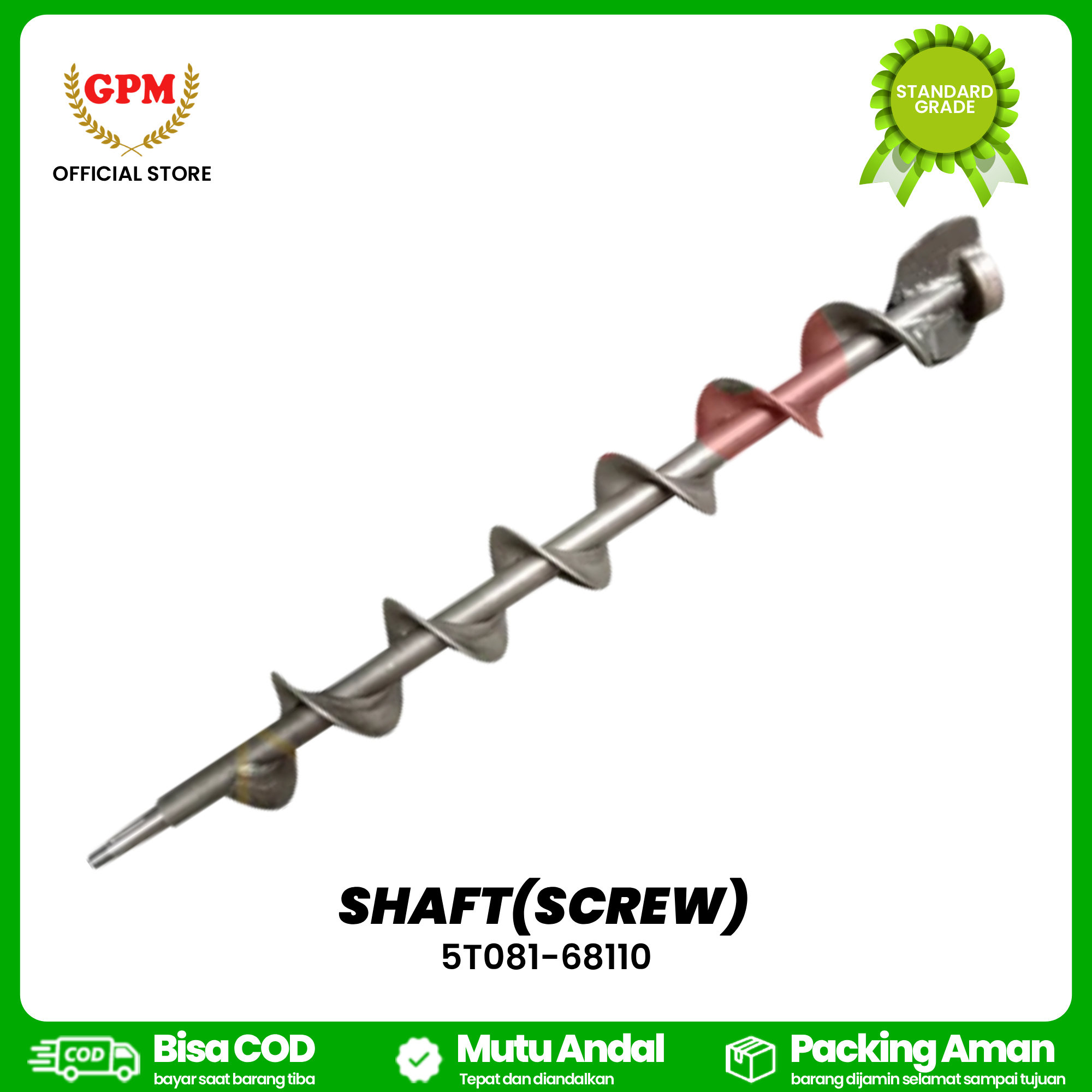 SHAFT(SCREW) / ULIR TIDUR BELAKANG DC 35 / 5T081-68110